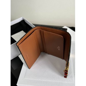 Celine wallet 10x7.5x3cm leather Accesories