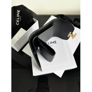 Celine wallet 10.5x8.5x4cm leather Accesories