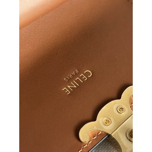 Celine wallet 10.5x8.5x4cm leather Accesories