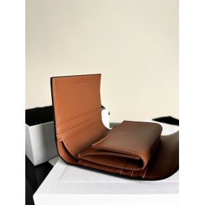 Celine wallet 10.5x8.5x4cm leather Accesories