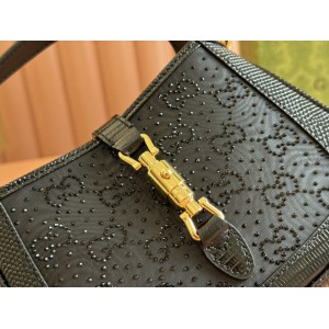 Gucci Jackie 1961 GG crystal mini bag 675799 19x13x3cm Bags