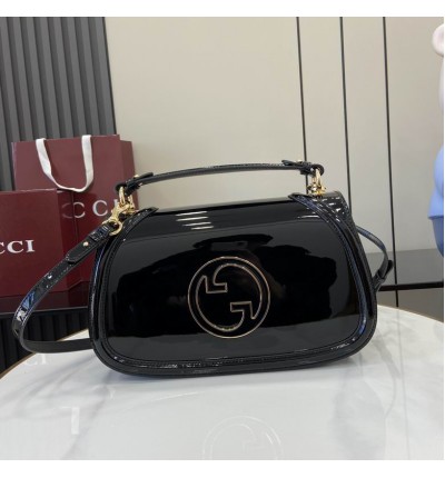 Gucci Blondie medium top handle bag 815719 patent leather