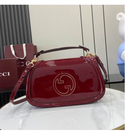 Gucci Blondie medium top handle bag 815719 patent leather