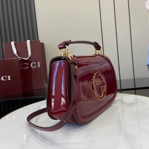 Gucci Blondie medium top handle bag 815719 patent leather Bags