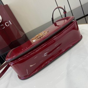 Gucci Blondie medium top handle bag 815719 patent leather Bags