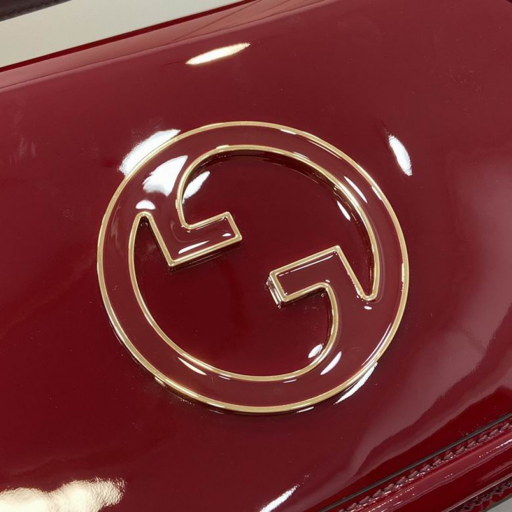 Gucci Blondie medium top handle bag 815719 patent leather Bags