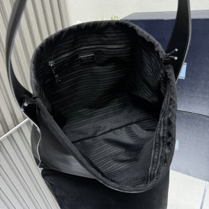 Prada nylon hobo bags 37x30x8cm Bags