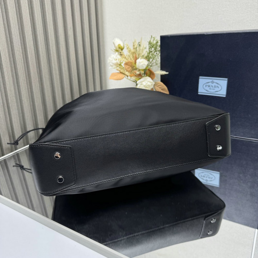 Prada nylon hobo bags 37x30x8cm Bags