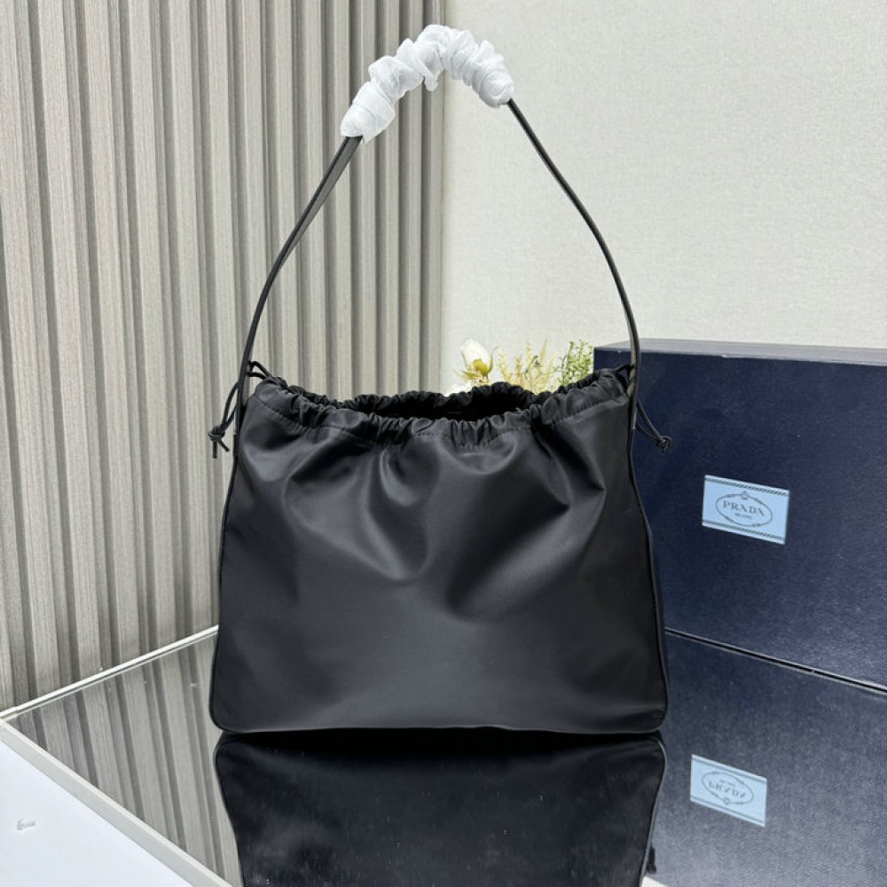 Prada nylon hobo bags 37x30x8cm Bags