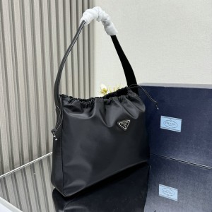 Prada nylon hobo bags 37x30x8cm Bags