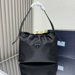 Prada nylon hobo bags 37x30x8cm Bags