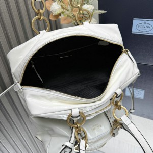 Prada Dangle medium leather top-handle bag 30x14x13.5cm Bags
