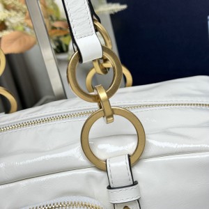 Prada Dangle medium leather top-handle bag 30x14x13.5cm Bags