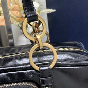 Prada Dangle medium leather top-handle bag 30x14x13.5cm Bags