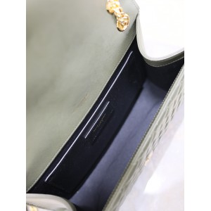 Ysl envelope medium in quilted grain de poudre embossed leather 24x17.5x6cm Bags