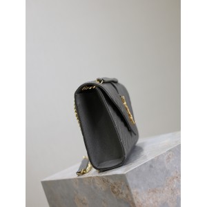 Ysl envelope medium in quilted grain de poudre embossed leather 24x17.5x6cm Bags