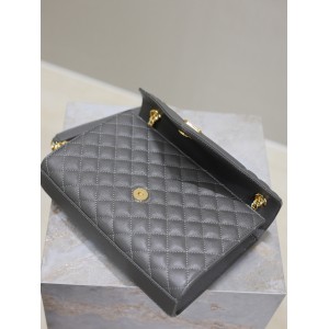 Ysl envelope medium in quilted grain de poudre embossed leather 24x17.5x6cm Bags