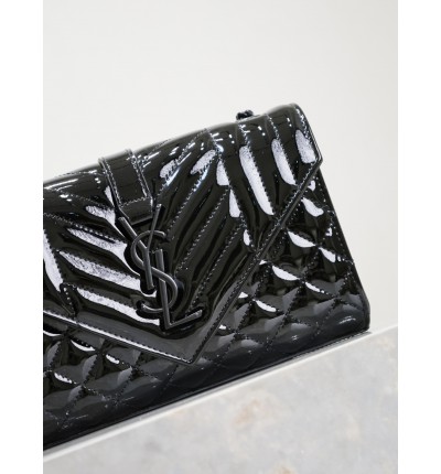 Ysl envelope small in patent leather 21x13x6cm