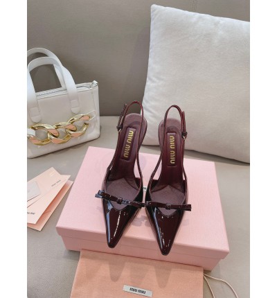 Miu Miu slingback pumps 10.5cm heel