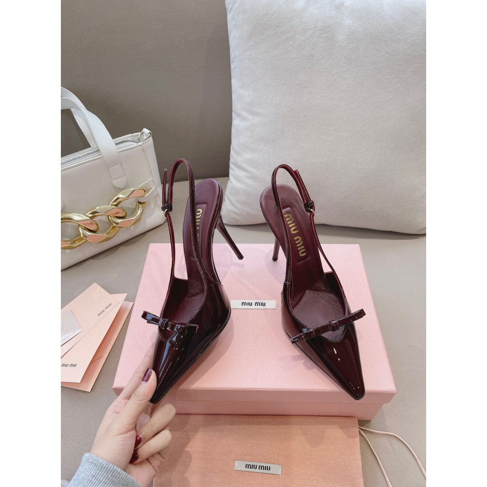 Miu Miu slingback pumps 10.5cm heel Shoes