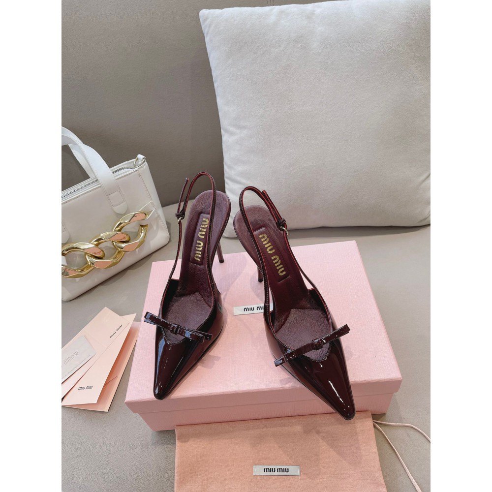 Miu Miu slingback pumps 10.5cm heel Shoes