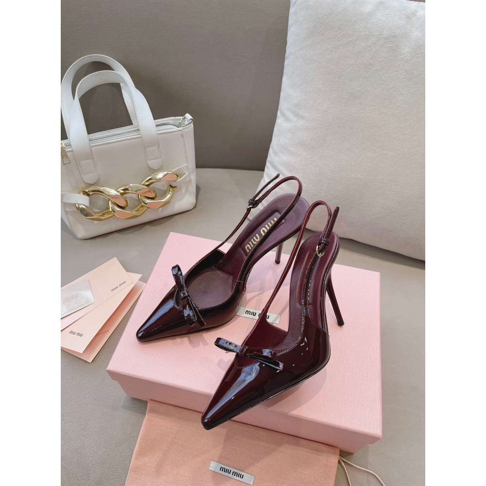 Miu Miu slingback pumps 10.5cm heel Shoes