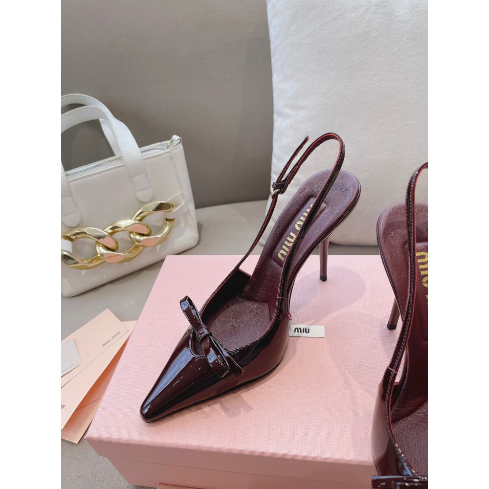 Miu Miu slingback pumps 10.5cm heel Shoes
