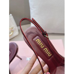 Miu Miu slingback pumps 10.5cm heel Shoes
