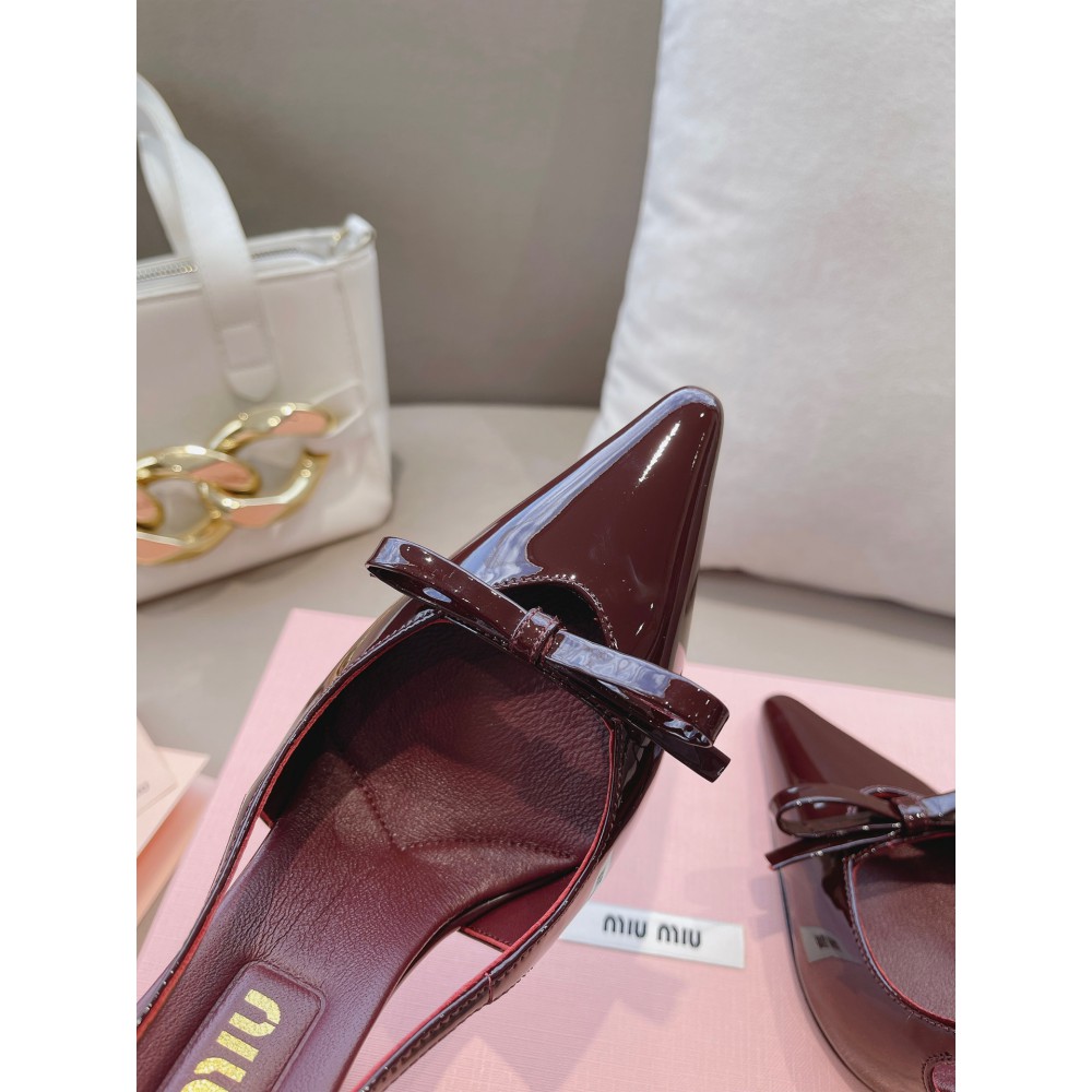 Miu Miu slingback pumps 10.5cm heel Shoes