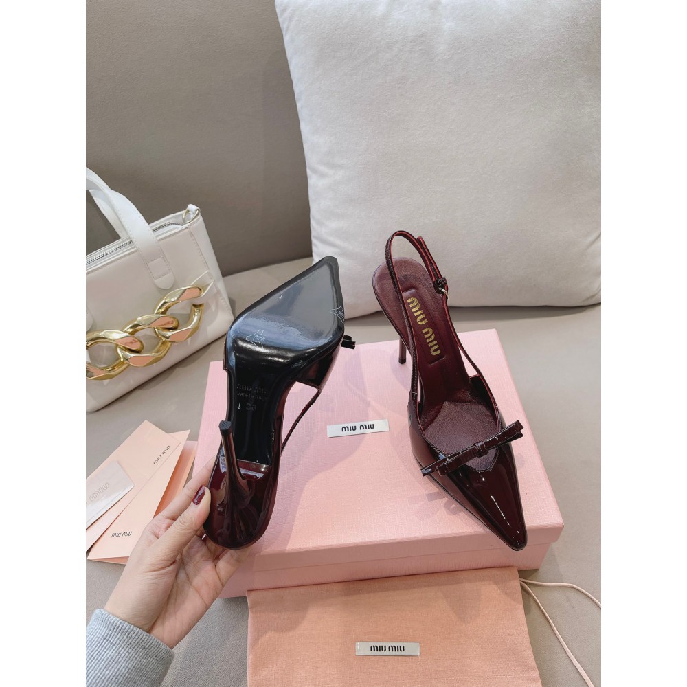 Miu Miu slingback pumps 10.5cm heel Shoes