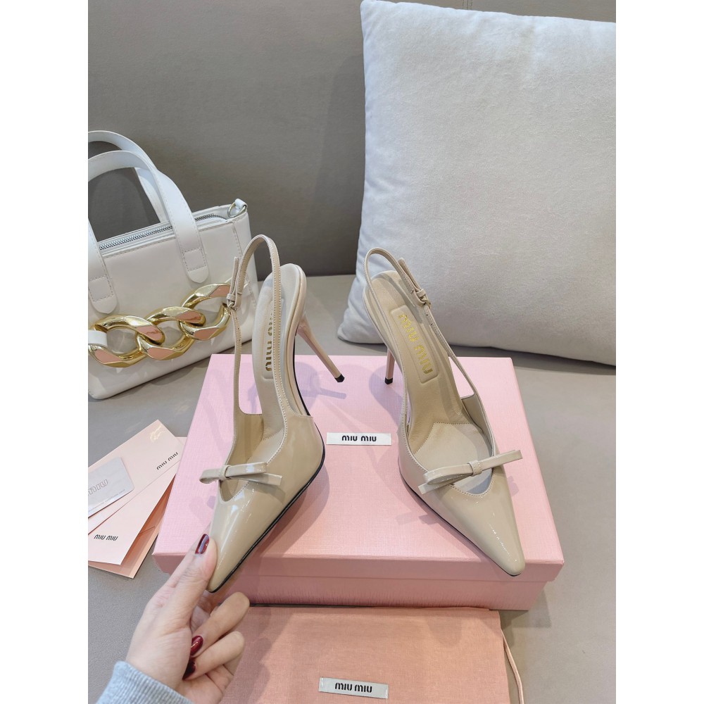 Miu Miu slingback pumps 10.5cm heel Shoes