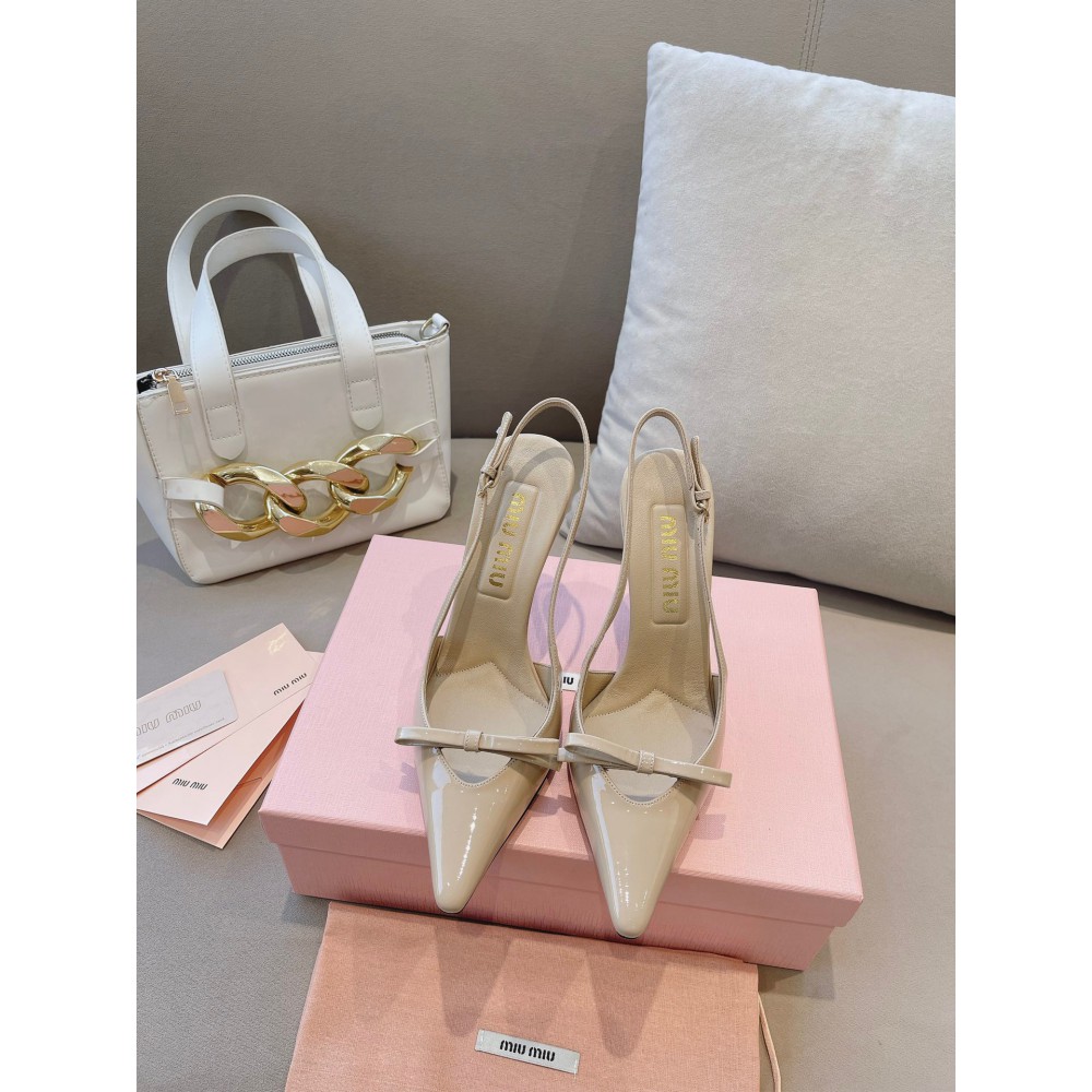 Miu Miu slingback pumps 10.5cm heel Shoes