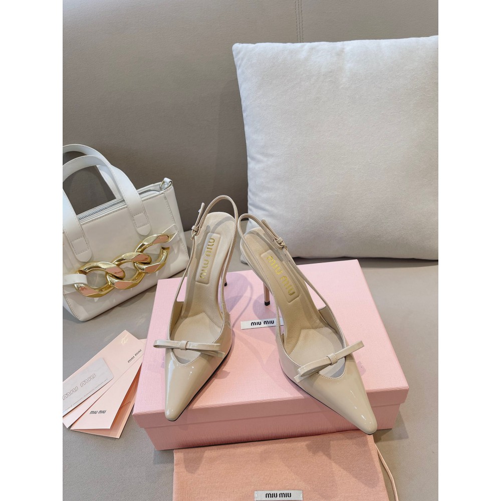 Miu Miu slingback pumps 10.5cm heel Shoes