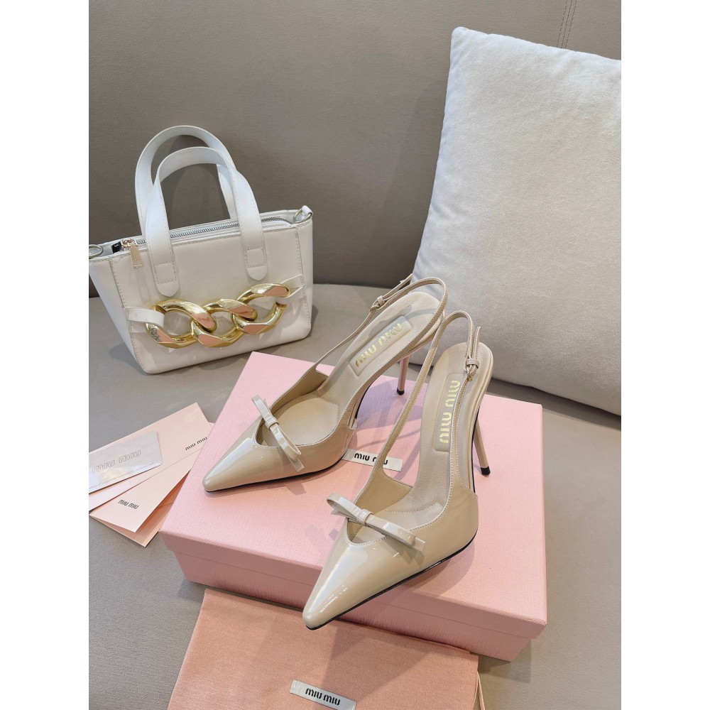 Miu Miu slingback pumps 10.5cm heel Shoes