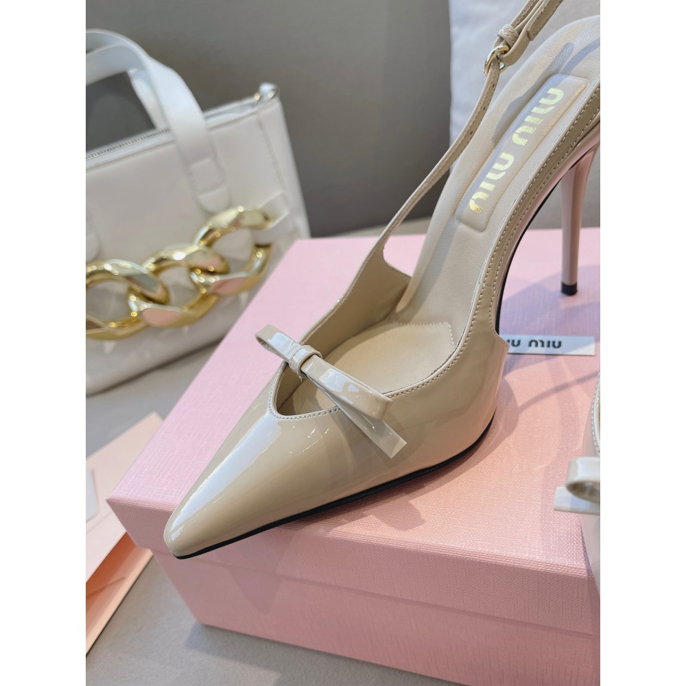 Miu Miu slingback pumps 10.5cm heel Shoes