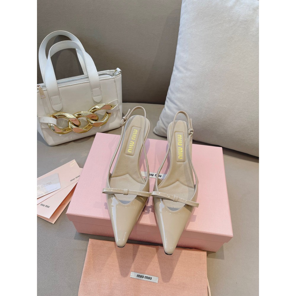 Miu Miu slingback pumps 5.5cm heel Shoes