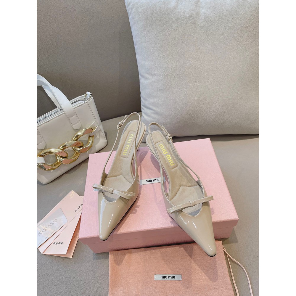 Miu Miu slingback pumps 5.5cm heel Shoes