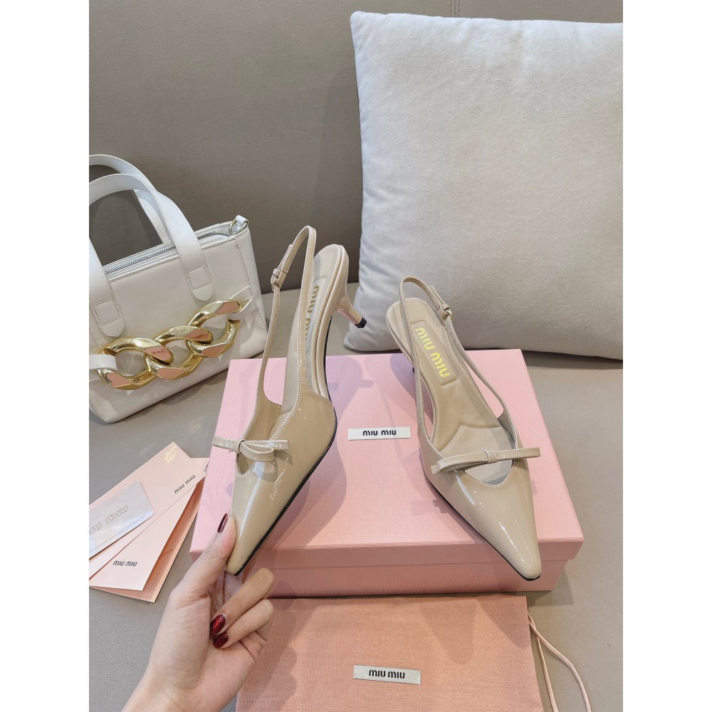 Miu Miu slingback pumps 5.5cm heel Shoes