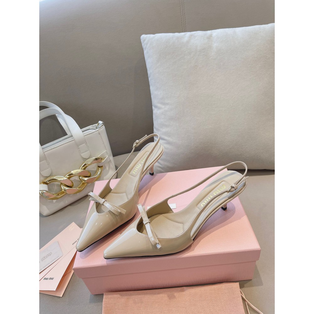 Miu Miu slingback pumps 5.5cm heel Shoes