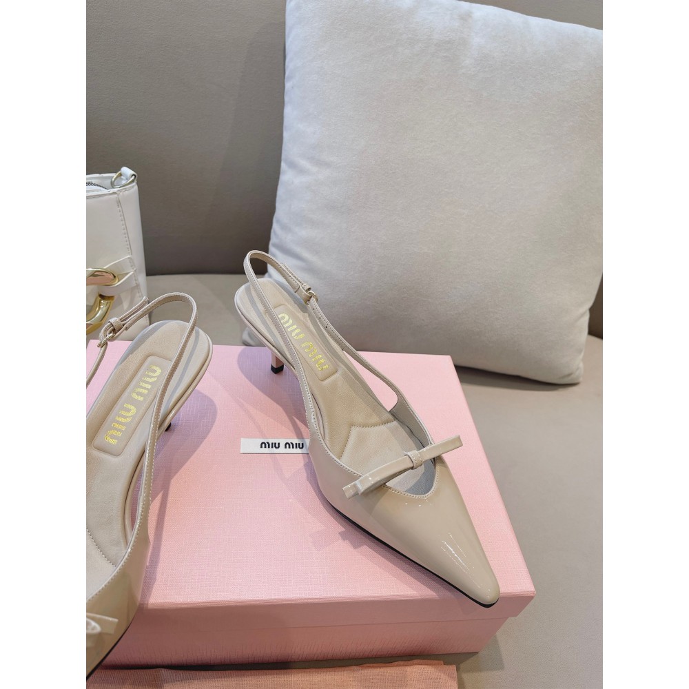 Miu Miu slingback pumps 5.5cm heel Shoes