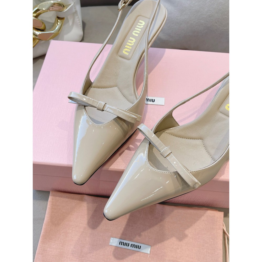 Miu Miu slingback pumps 5.5cm heel Shoes