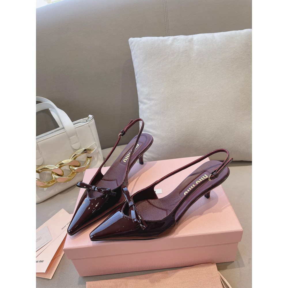 Miu Miu slingback pumps 5.5cm heel Shoes