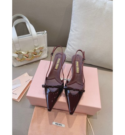 Miu Miu slingback pumps 5.5cm heel