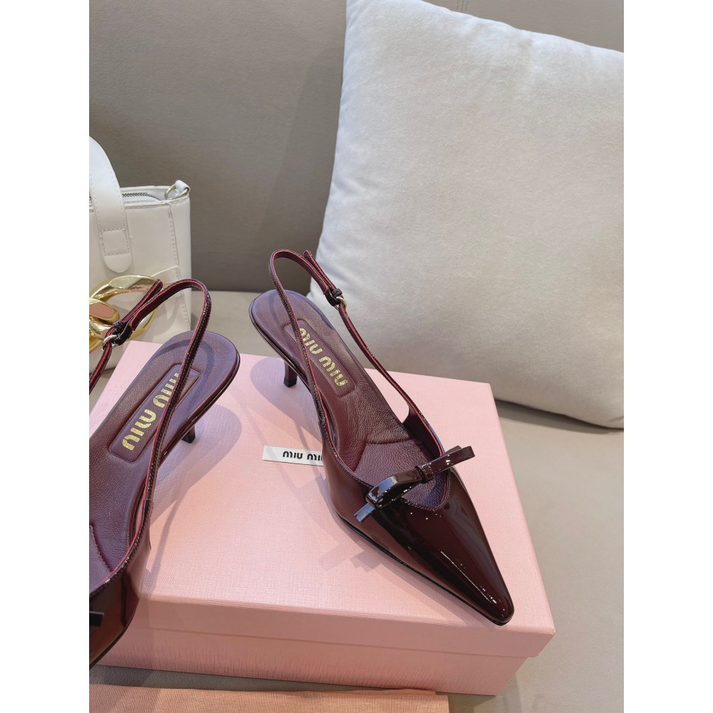Miu Miu slingback pumps 5.5cm heel Shoes