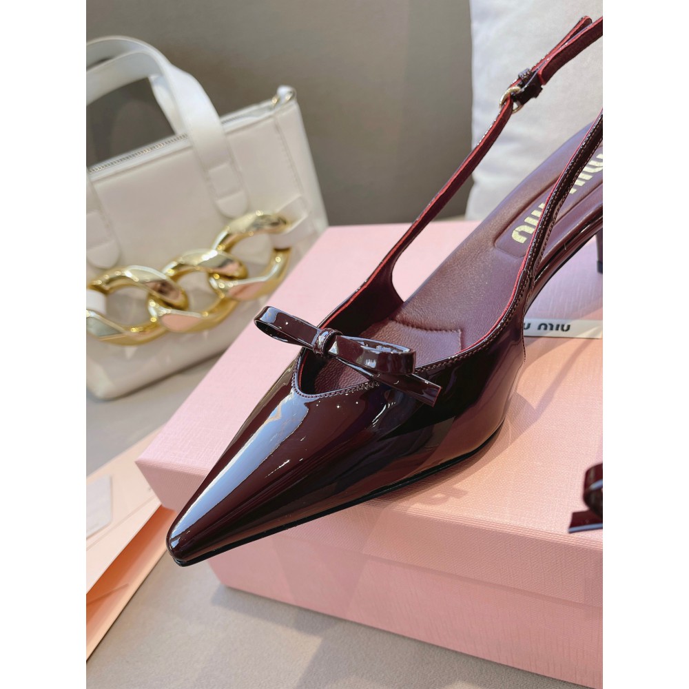Miu Miu slingback pumps 5.5cm heel Shoes