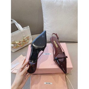 Miu Miu slingback pumps 5.5cm heel Shoes