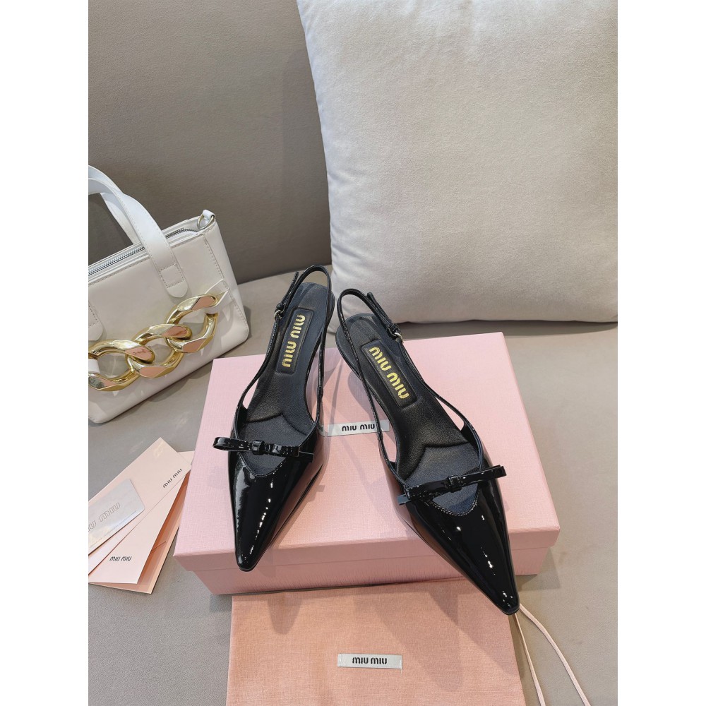 Miu Miu slingback pumps 5.5cm heel Shoes