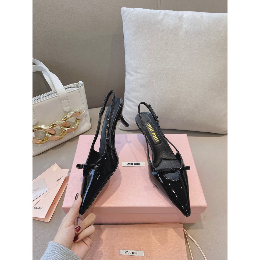 Miu Miu slingback pumps 5.5cm heel Shoes