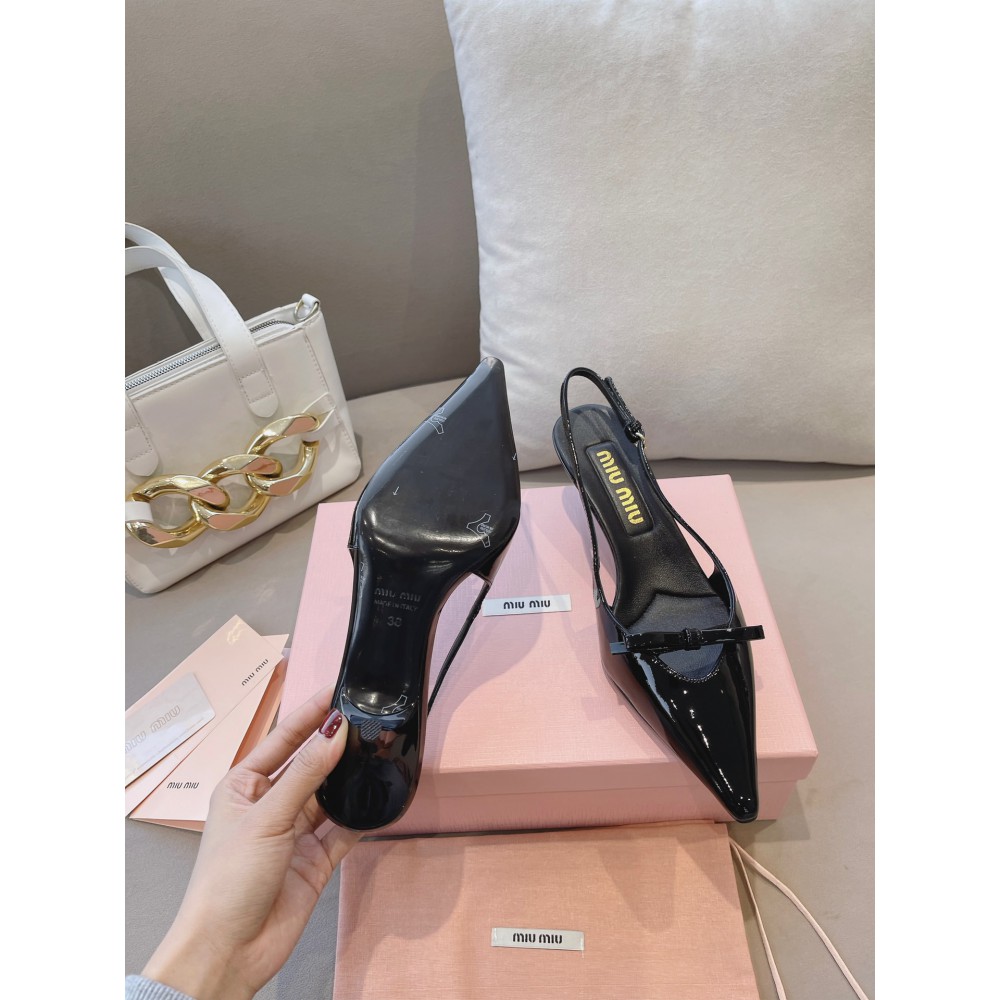 Miu Miu slingback pumps 5.5cm heel Shoes