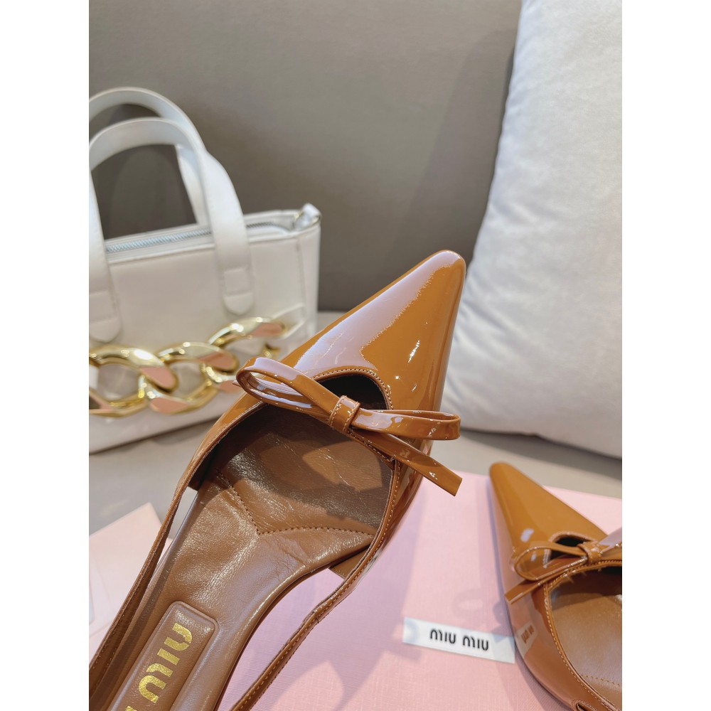 Miu Miu slingback pumps 5.5cm heel Shoes